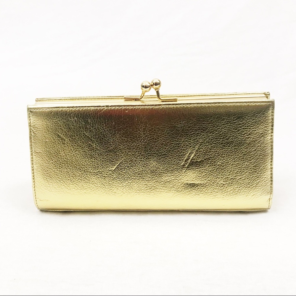 Caccina Gold Clutch
